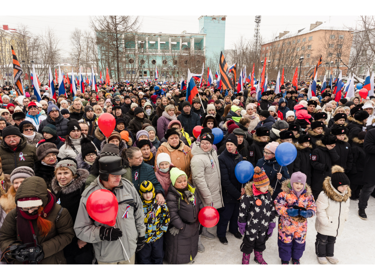 Митинг-концерт «Крымская весна». 